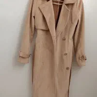 پالتو زمستانی رنگ نسکافه ای کرم