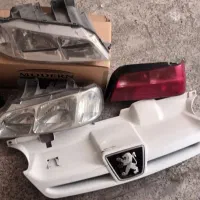 چراغ جلو ، عقب و پنجره جلو پژو پارس