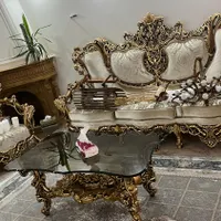 مبل استیل سلطنتی با ناهار خوری