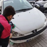 واکس و پولیش ،سرامیک  خودرو ، در محل