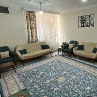 ۷۵متر/دوخواب/فول امکانات/سالن پرده خور