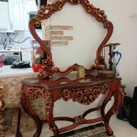 میز آینه و ویترین