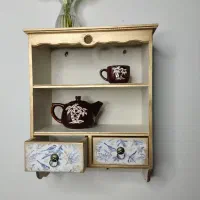 شلف دیواری|کتابخانه، شلف، قفسه‌های دیواری|رشت, منظریه|دیوار