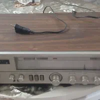 رادیو و اسپیکر قدیمی و چوبی سالم