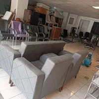 مبل ۵ نفره نیم ست یک عدد مبل کانادا در حدنو|مبلمان خانگی و میز عسلی|تبریز, |دیوار