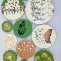 بشقاب های دیوارکوب