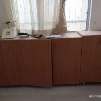 کمد چوبی اداری/منزلی سالم وتمیز.