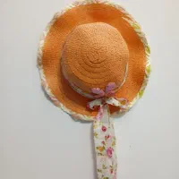 کلاه حصیری دخترانه