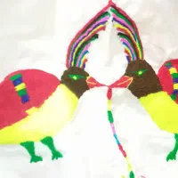 پشتی کلاه سنتی دست دوز