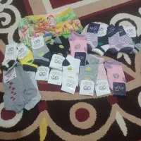 جوراب بچگانه ودخترانه و شورت وخترانه بچگانه