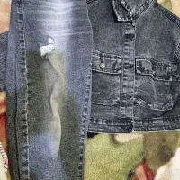 ست کت و شلوار جین