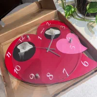 ساعت دیواری قلب