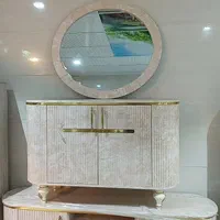 اینه کنسول ۱۲۰ سانتی دو درب|بوفه، ویترین، کنسول|بندرعباس, |دیوار