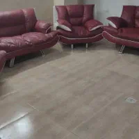 مبل ۶ نفره چرم