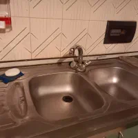 فروش کابینت+هود+سینک+شیر ظرفشویی+تاپس|آب‌چکان و نظم‌دهنده ظروف|رشت, منظریه|دیوار
