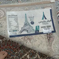 فرش 9متری پاریس مشهد 1200شانه گل برجسته نو|فرش|باقرشهر, |دیوار