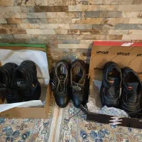باسلام .سه جفت کفش ایمنی استاندارد سایز 43|کیف، کفش، کمربند|شیراز, شهرک پردیس|دیوار