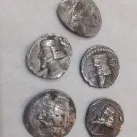 سکه های نقره پادشاهان اشکانی