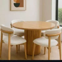 میز غذا خوری مدل بامبو