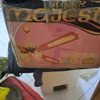 پنکه سقفی لوستر دار