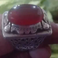 انگشتر نقره عقیق قدیمی