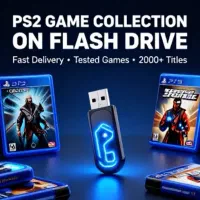 کلکسیون بازی‌هایPS2روی فلش۲۰۰۰ بازی فقط با یک تماس