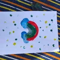 رنگ بازی و شادی