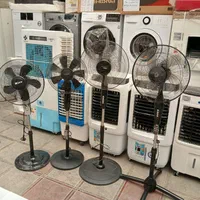 پنکه پایه بلند 3 منظوره جنیال موتورمس دیواری کوتاه|پنکه و تصفیه‌کنندهٔ هوا|مشهد, طلاب|دیوار