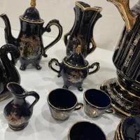 سرویس آنتیک سرمه ای|کلکسیون اشیاء عتیقه|تهران, امیرآباد|دیوار