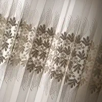 پرده توری سفید سالم