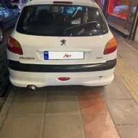 ۲۰۶ تیپ ۲ مدل ۸۸ یه گلگیر رنگ تک برگ سند|خودرو سواری و وانت|قم, ژاندارمها|دیوار