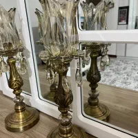 شمعدونی بدنه برنز|لوستر و چراغ آویز|گلستان (تهران), |دیوار