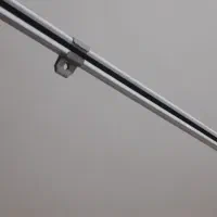 دو عدد چوب پرده ساده متراژ هرکدام ۳/۹۲