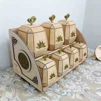 پاسماوری چوبی|ظروف سرو و پذیرایی|ری, شهرری|دیوار