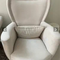 مبل راحتی ۷ نفره بسیار تمیز تشک دوبل