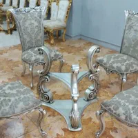 نهارخوری استیل سلطنتی سیلور ورق نقره موفت