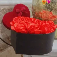 دسته گل روبانی زیبا|گل مصنوعی|زاهدان, |دیوار