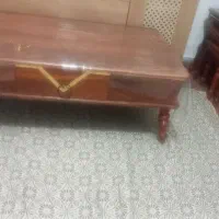 ست میز وسط مبلی با سه عدد عسلی در حد نو|مبلمان خانگی و میز عسلی|چهارباغ, |دیوار