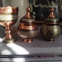 شکلات خوری و قندون مس