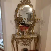 اینه شمعدان برنزی کاملاسالم