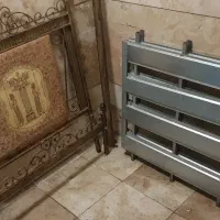تخت فلزی یکنفره ۵عدد با کفی