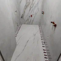 سیمان کاری بلوک سفال موزاییک کاشی سرامک سنگ کار،در