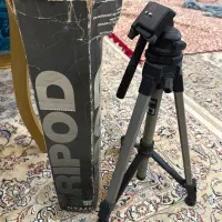 سه پایه تلسکوپی دوربین تا ارتفاع ۱/۶۰ متر