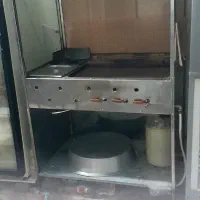 اجاق فر فست‌فود کارکرده مناسب مغازه و رستوران