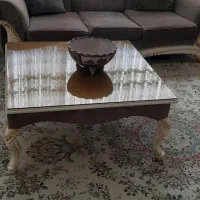 مبل نیمه استیل 8 نفره با نهار خوری 8 نفره|مبلمان خانگی و میز عسلی|رباطکریم, رباطکریم|دیوار