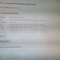 کاپیوتر با مانیتور سامسونگ|رایانه رومیزی|اژیه, |دیوار