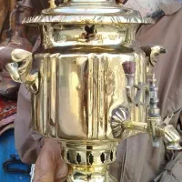 سماور زغالی کهنه|کلکسیون اشیاء عتیقه|مشهد, ابوذر|دیوار