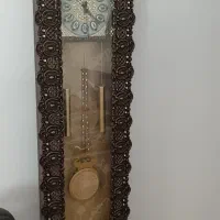 ساعت قدی برنز و چوب راش|ساعت دیواری و تزئینی|بوکان, |دیوار