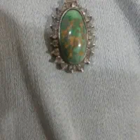 پلاک نقره فیروزه نیشابوری