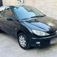 پژو ۲۰۶ تیپ ۵ تیوفایو مدل ۹۶ مشابه صفر مشکی آبنوس